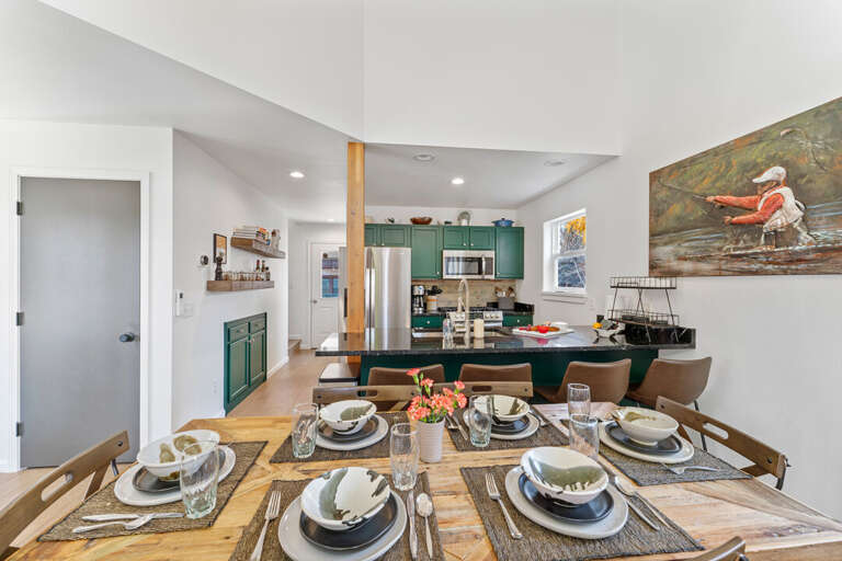 Dining Area with Seating for up to Six | Main Level