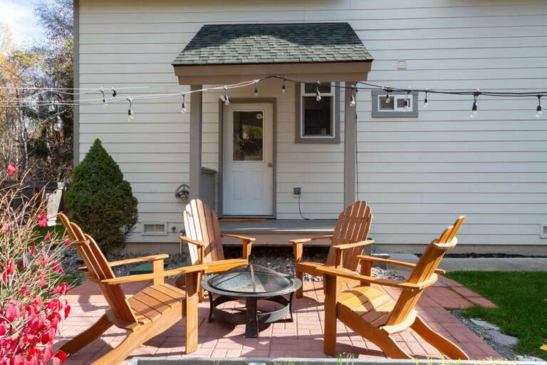 Outdoor Seating with Fire Pit | Exterior