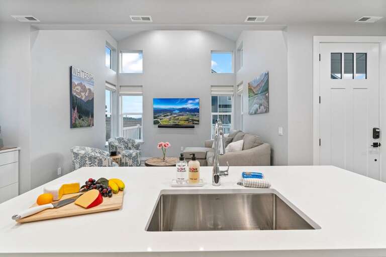 Be part of the conversation while in the kitchen | Main Level Be part of the conversation while in the kitchen | Main Level