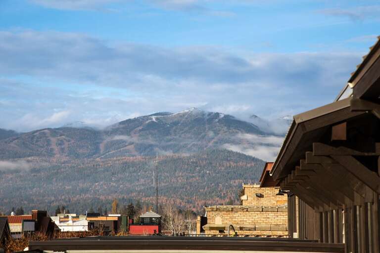 Gorgeous mountain views.