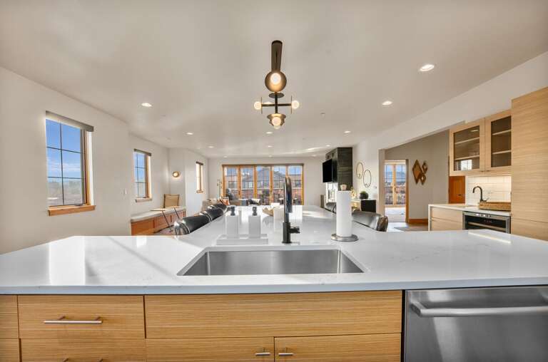 Summit Loft kitchen.