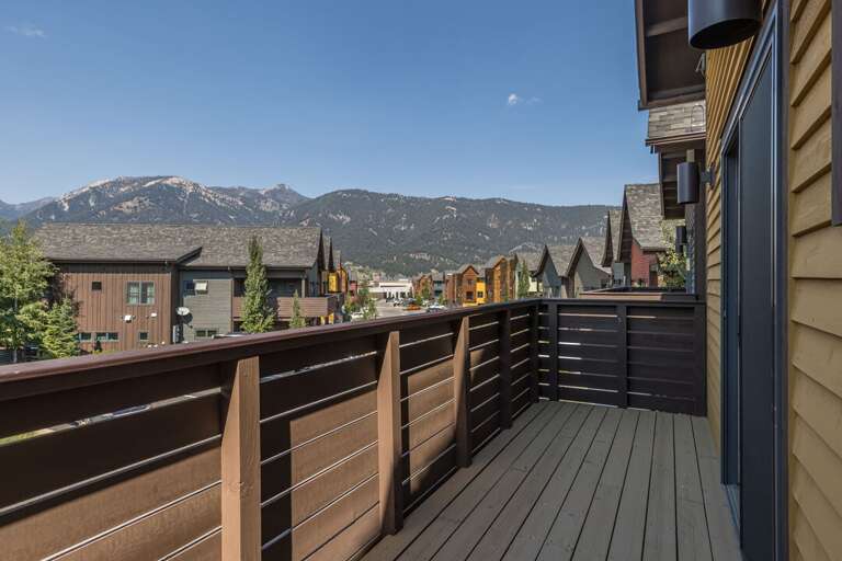 Balcony with village views | Exterior