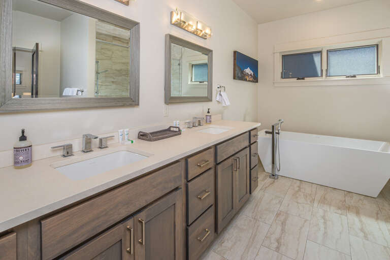 Dual Vanity sink | Upper Level