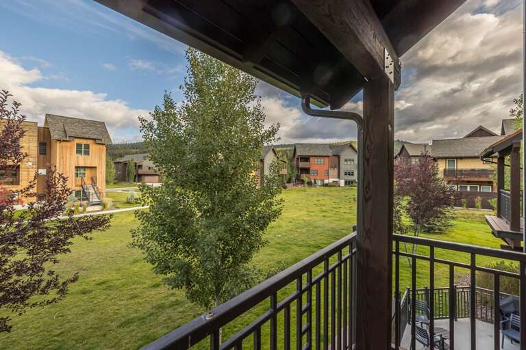 Balcony off the primary Bedroom | Upper Level