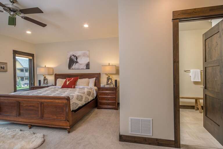 Ensuite bathroom for primary bedroom | Upper Level