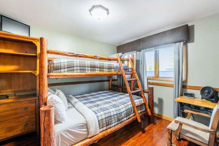 Secondary Bedroom Queen under Twin bunk | Main Level