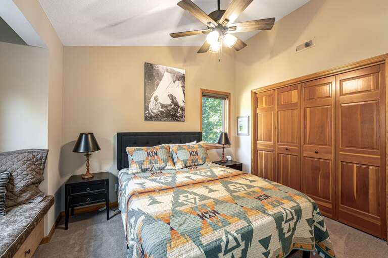 Third bedroom with Queen Bed | Upper Level Third bedroom with Queen Bed | Upper Level