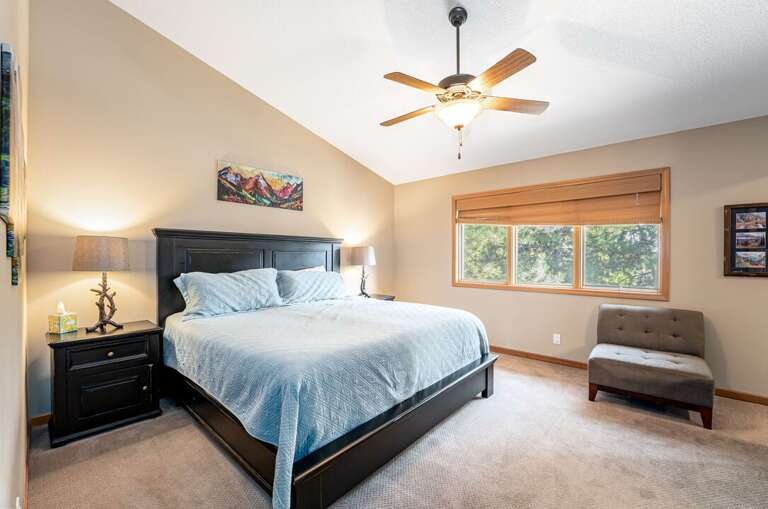 Ceiling fan, and Chair for comfortability | Upper Level Ceiling fan, and Chair for comfortability | Upper Level