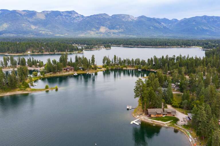 This little cove is the ultimate fishing spot.