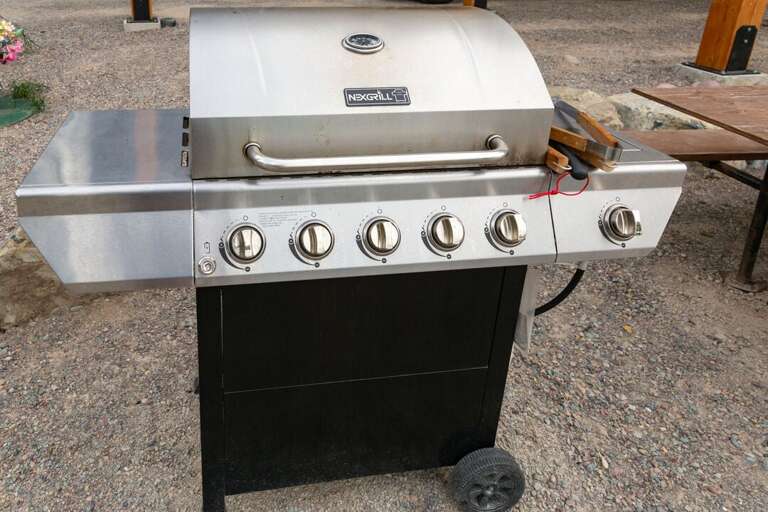 Propane grill to enjoy the outdoors while cooking a meal | Exterior