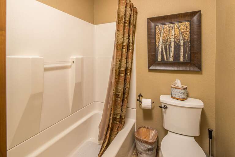 Tub/Shower Combo for all your needs | Main Level