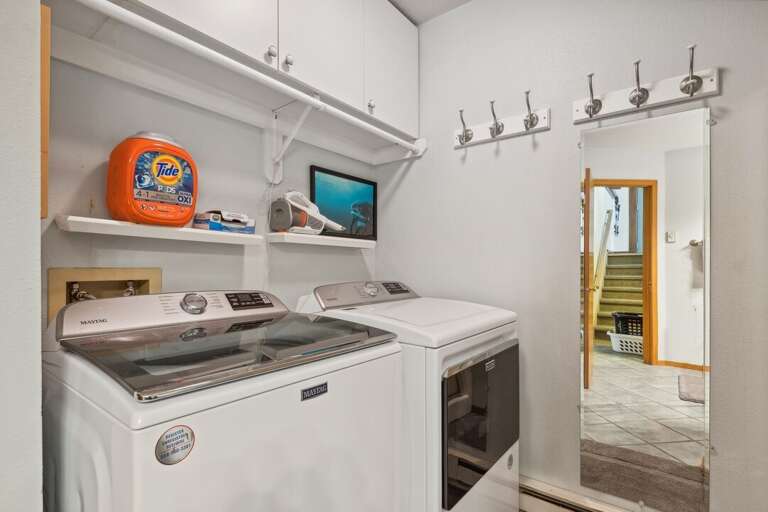 In-home laundry. | Lower Level