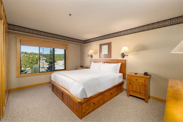 Turn on the TV to unwind and recharge for the next day | Main Level