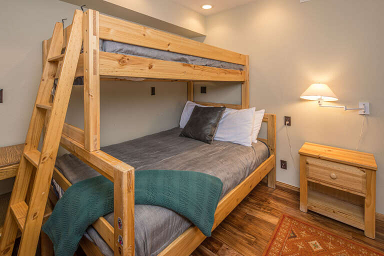 Twin-over-full bunk bed making a  great room for the family | Main Level