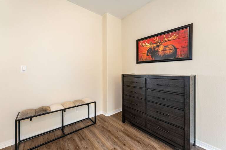 Dresser and bench. | Lower Level