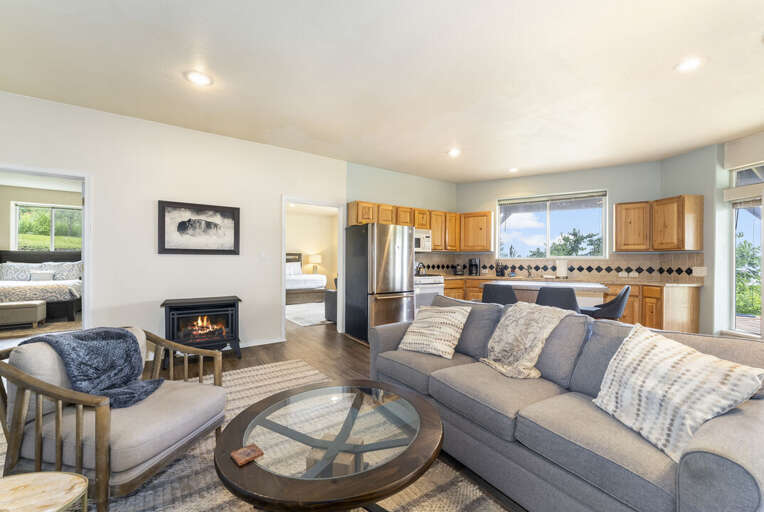 Fireplace. | Lower Level