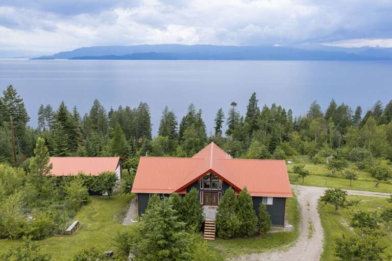 Flathead Lake views.