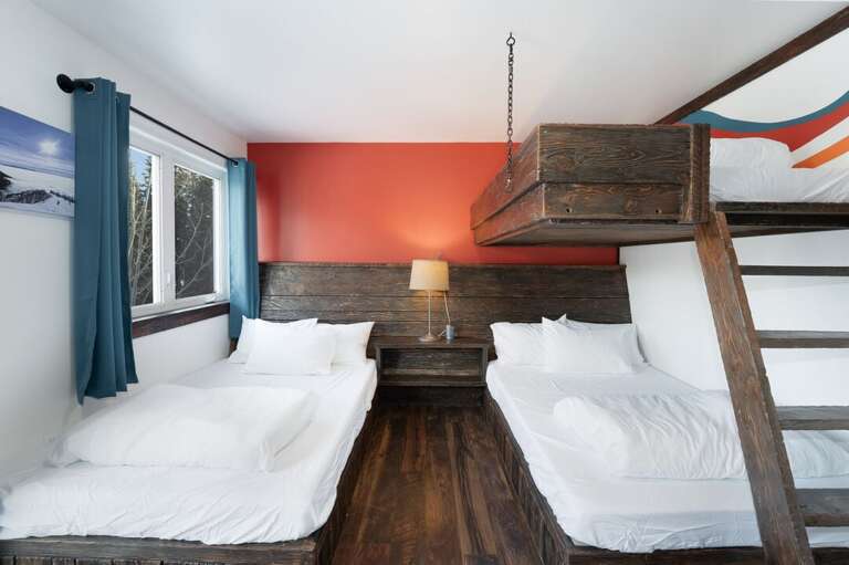 Custom built ins bunks.