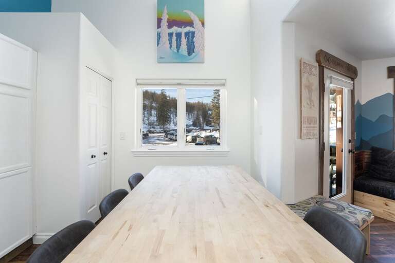 Enjoy your meal with a great view.