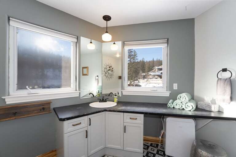 Vanity with views!