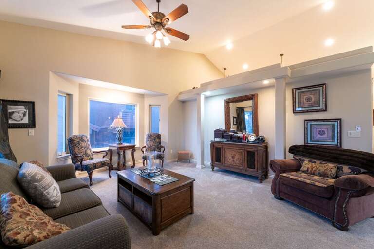 A classic seating area.