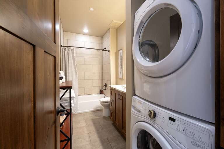 Laundry in home.