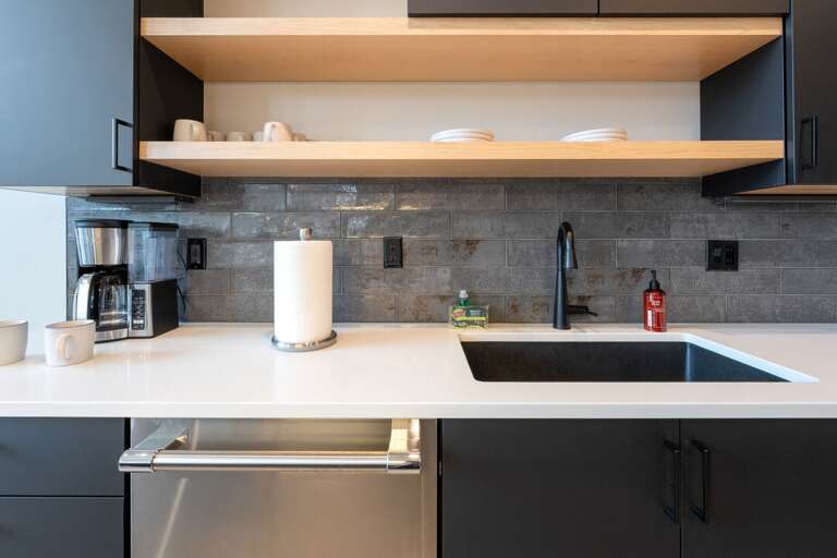 Great work spaces throughout the kitchen. | Main Level