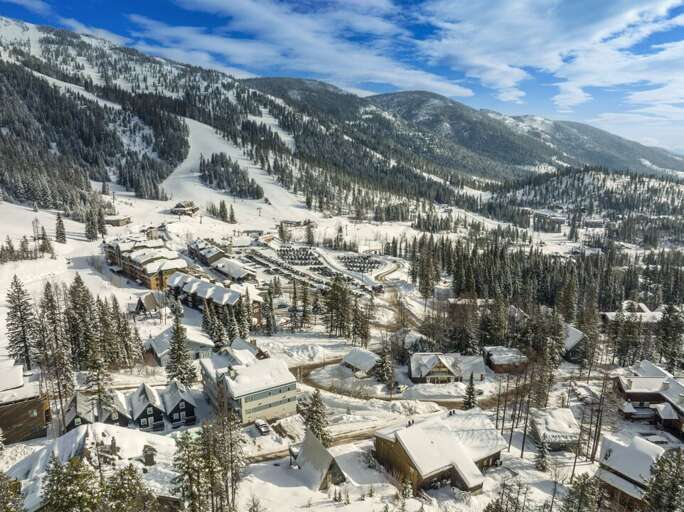 A winter wonderland.