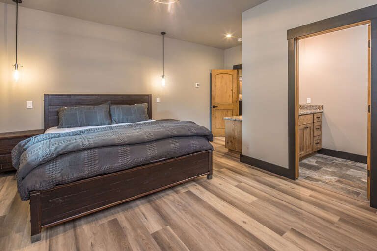 Bedroom 1, with private ensuite