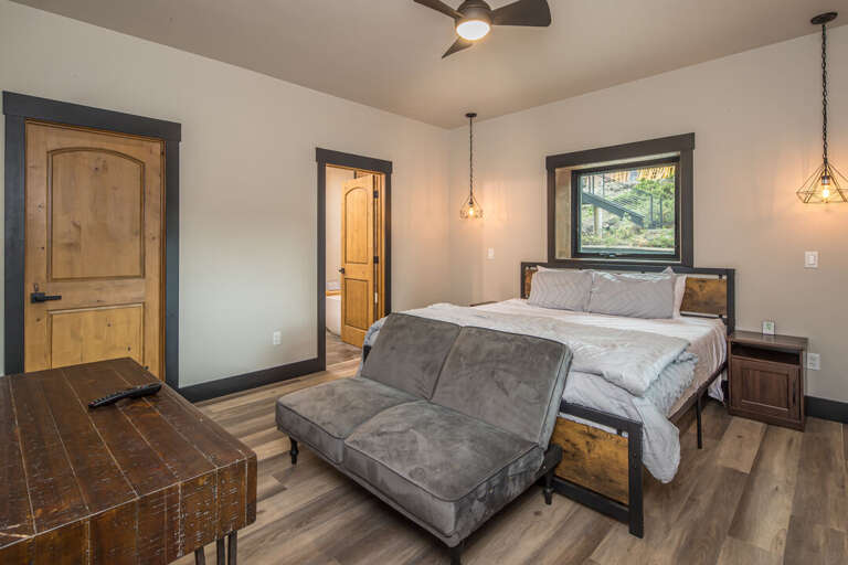 Bedroom 2, with private ensuite