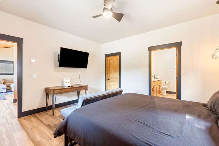 Smart TV to turn on your favorite show and relax before bedtime | Upper Level