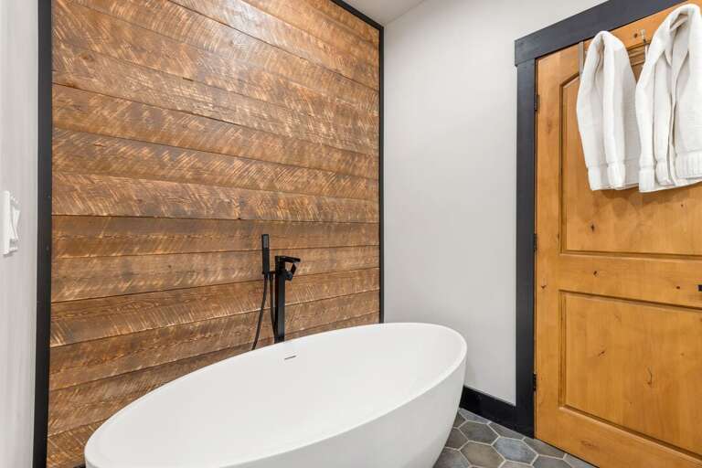 Soak in the jacuzzi tub after a long day, adventurous day | Upper Level