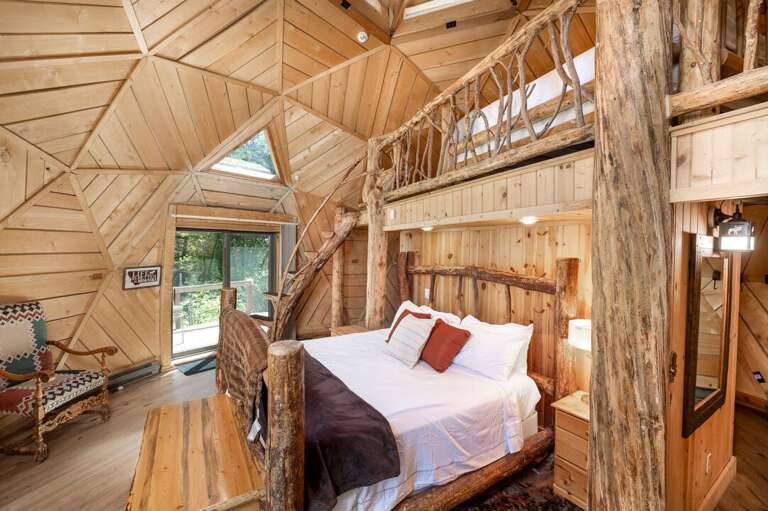 Direct access to the the balcony with the hot tub | Main Level