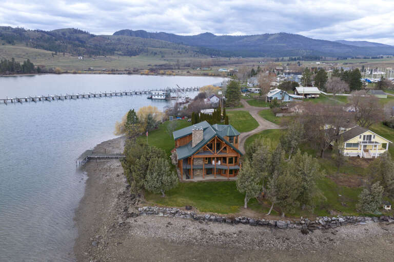 Aerial photo of the backyard | Exterior