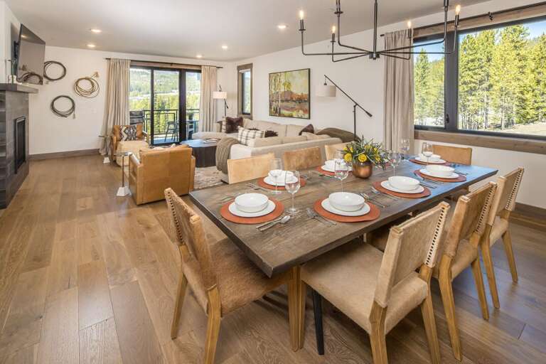 Open Dining and Living Space | Main Level