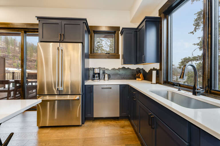 Airy feeling from all the windows. | Main Level