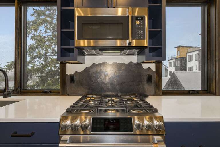 Gas range stove. | Main Level