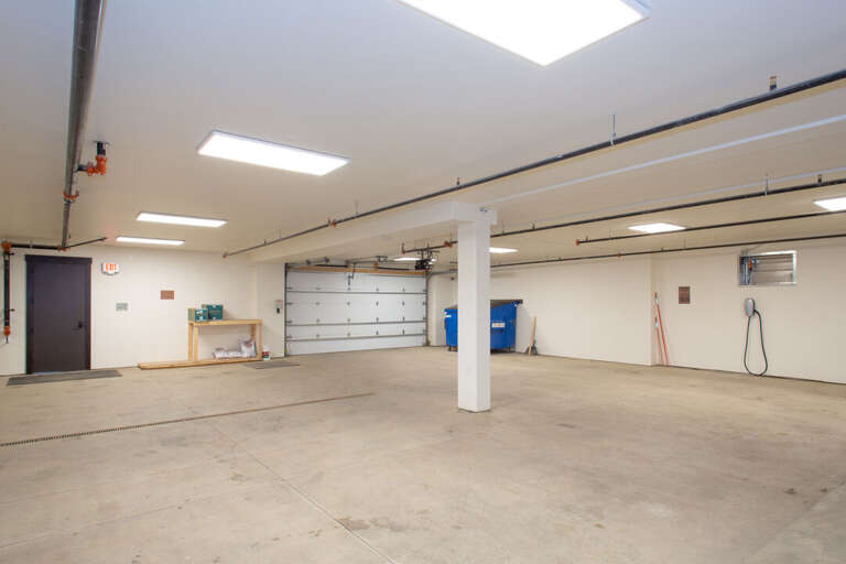 Shared garage.