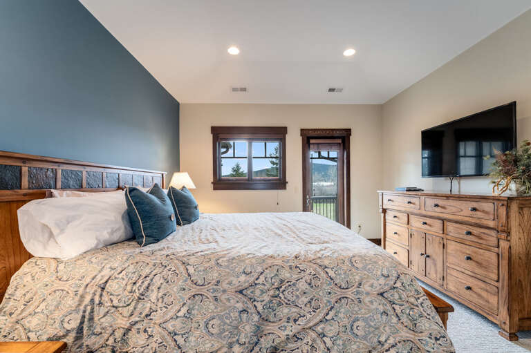 Deck access from primary. | Main level