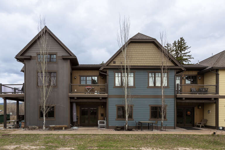 Exterior of your home away from home.