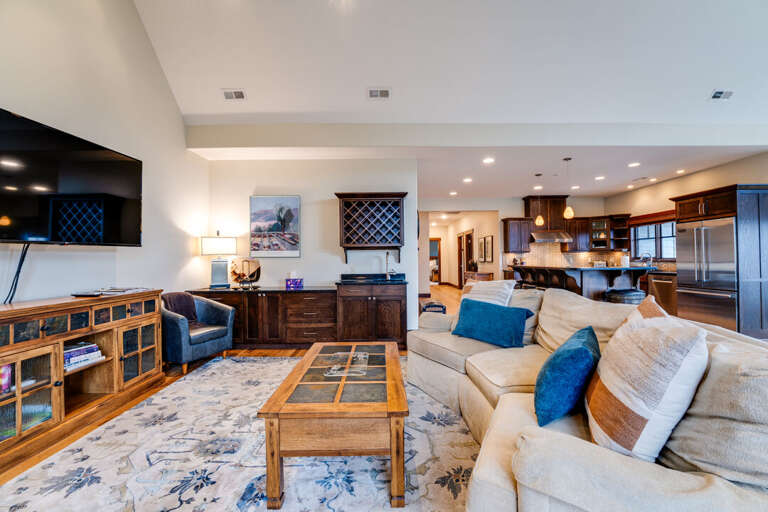 Extra cabinets to keep games. | Main Level