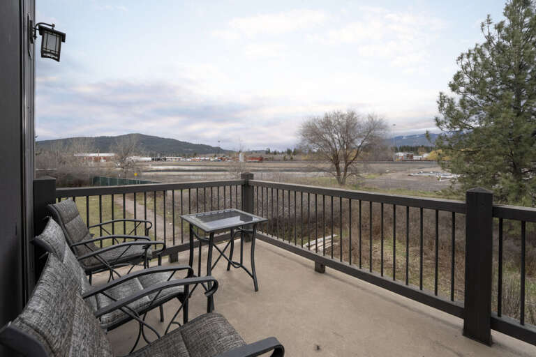 Patio off the dining room. | Exterior