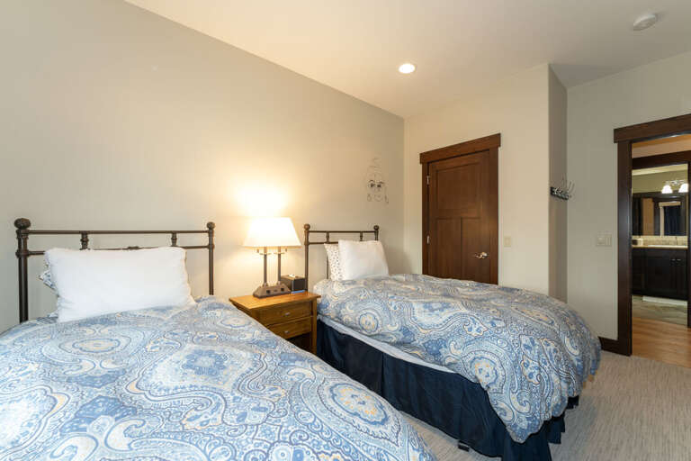 Two twin beds. | Main Level