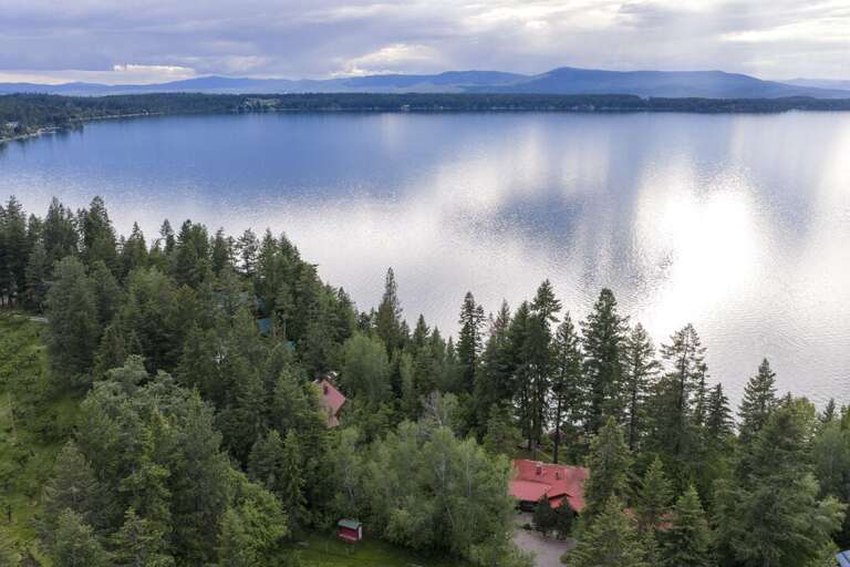 3 acres on the lake.