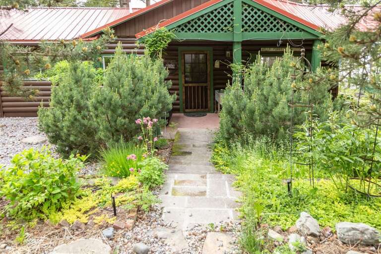 Walkway to the house. | Exterior