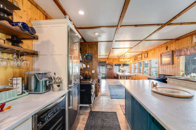 Wine fridge and fridge for all your needs. | Main Level