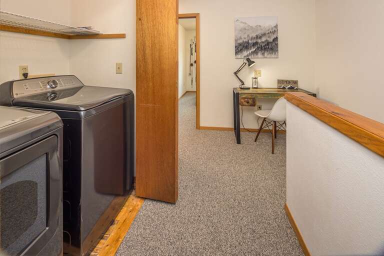 Washer/dyer upstairs hallway | Upper Level