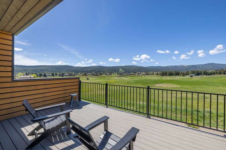 Balcony view of golf course between hole 1 and 2 | Exterior View
