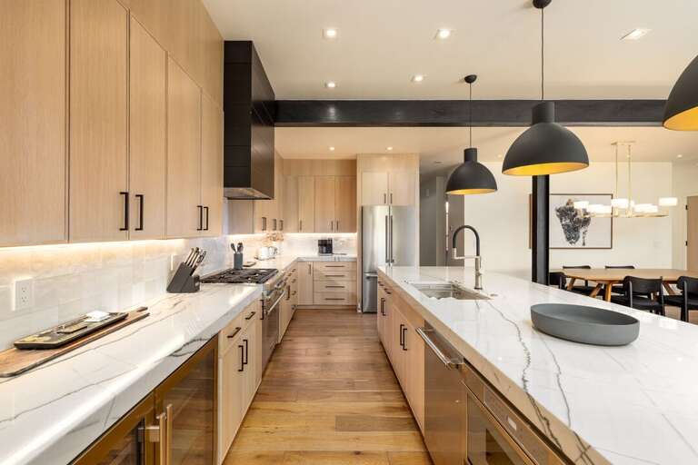 Elite kitchen with modern appliances | Main Level