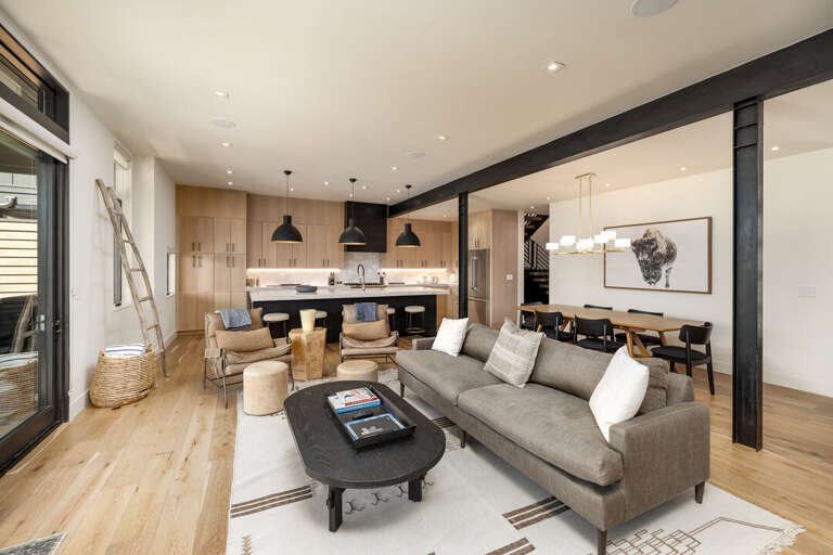 Modern mountain retreat with open concept design | Main Level